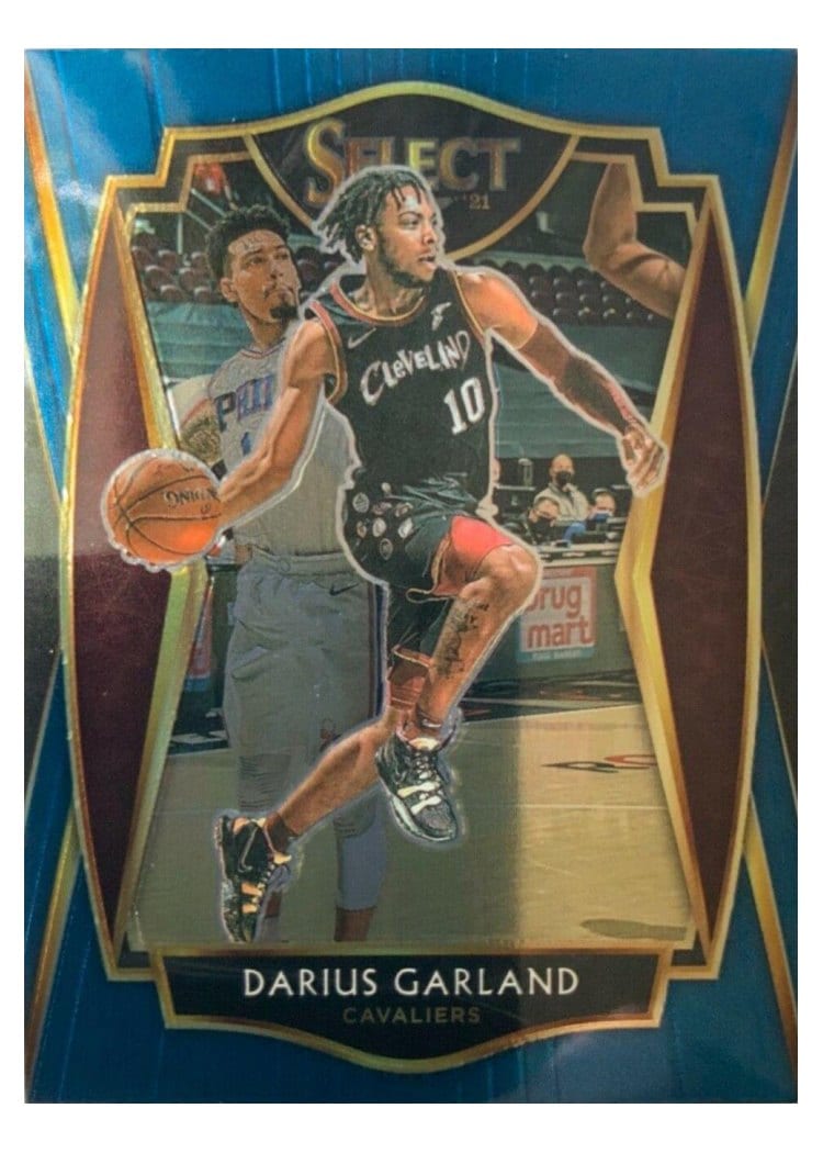 2020-21 Panini Select Base Set Darius Garland #161 card