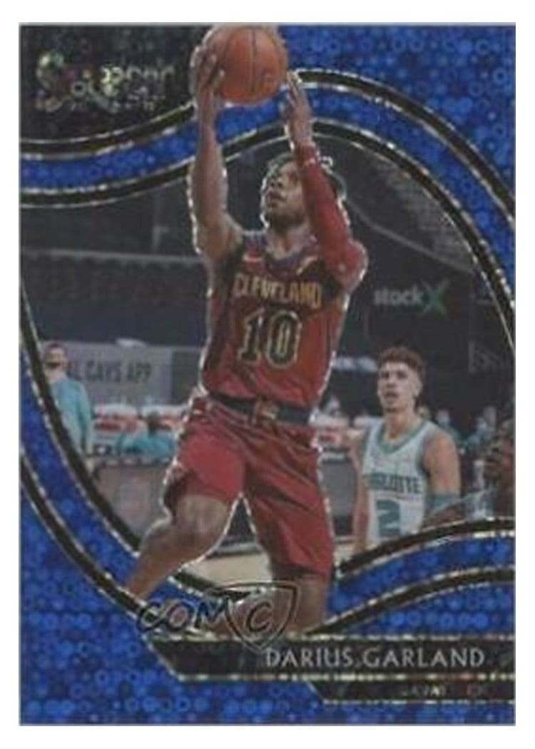2020 Panini Select Darius Garland Blue Disco Prizm #234 card