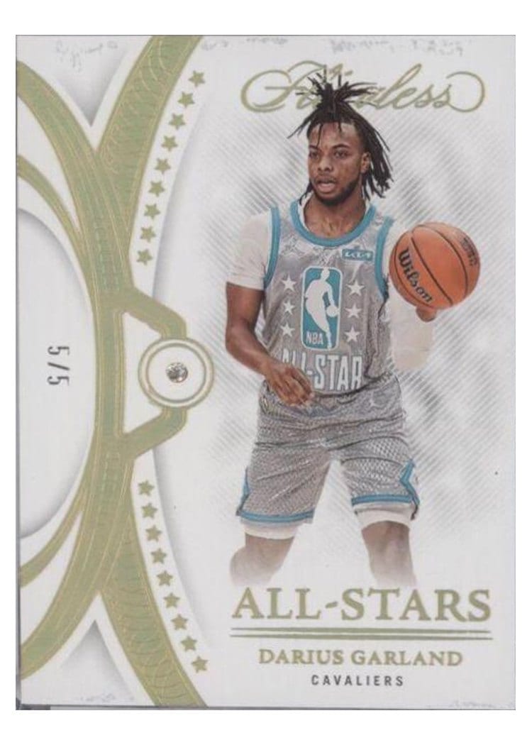 2021-22 Panini Flawless Base Set Darius Garland #150 card