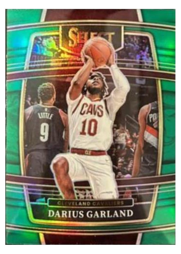 2021-22 Panini Select Base Set Darius Garland #13 card
