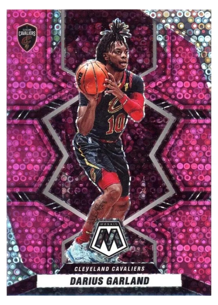 2021 Panini Mosaic Darius Garland #95 card