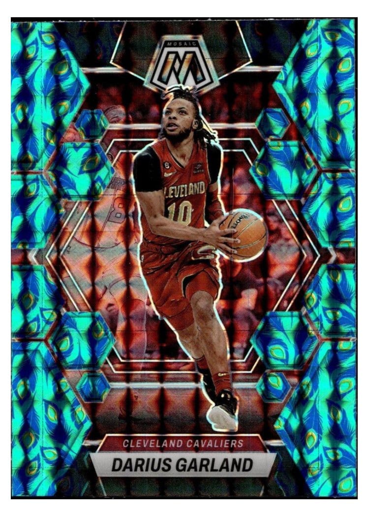 2022-23 Panini Mosaic Base Set Darius Garland #124 card