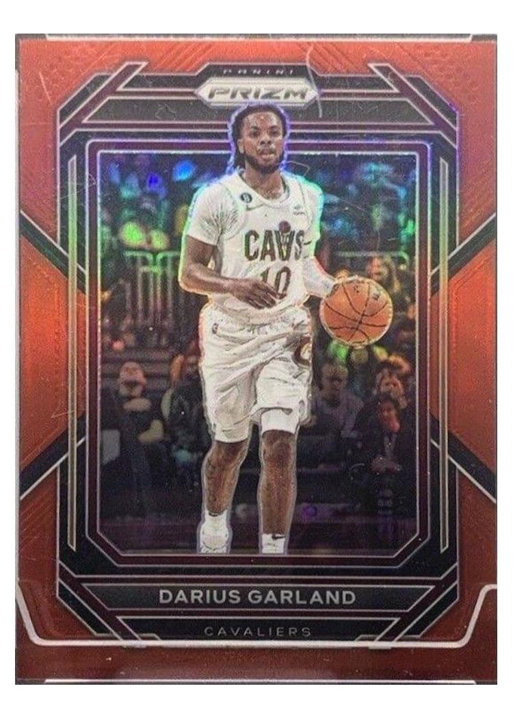 2022-23 Panini Prizm Base Set Darius Garland #75 card