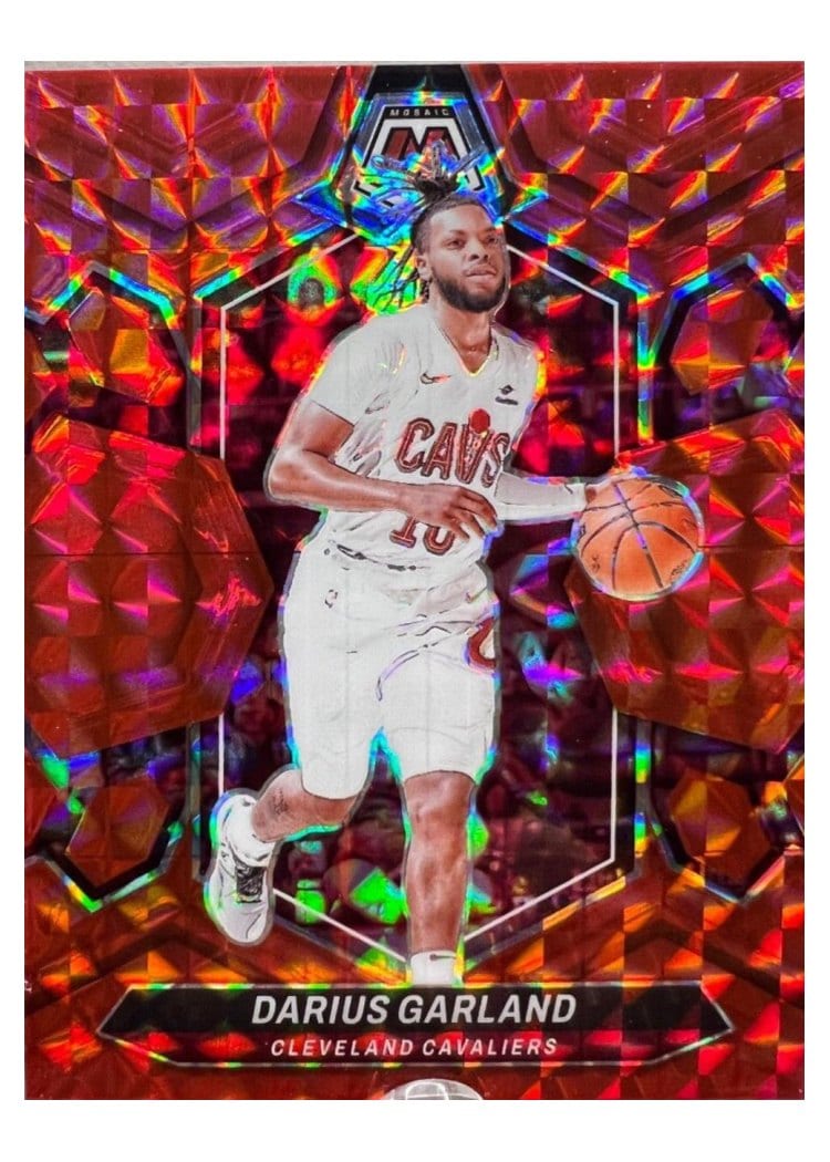 2023-24 Panini Mosaic Base Set Darius Garland #105 card