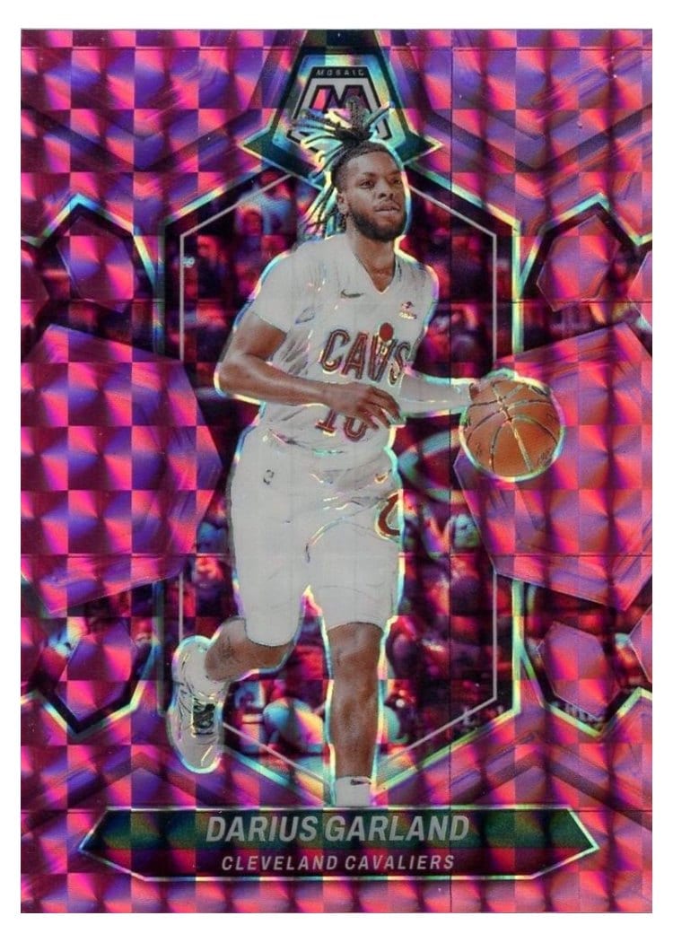 2023-24 Panini Mosaic Base Set Darius Garland #105 card