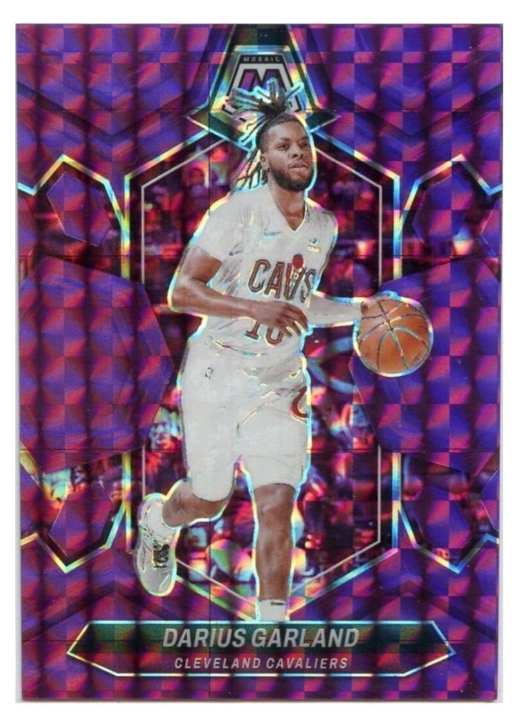 2023-24 Panini Mosaic Base Set Darius Garland #105 card