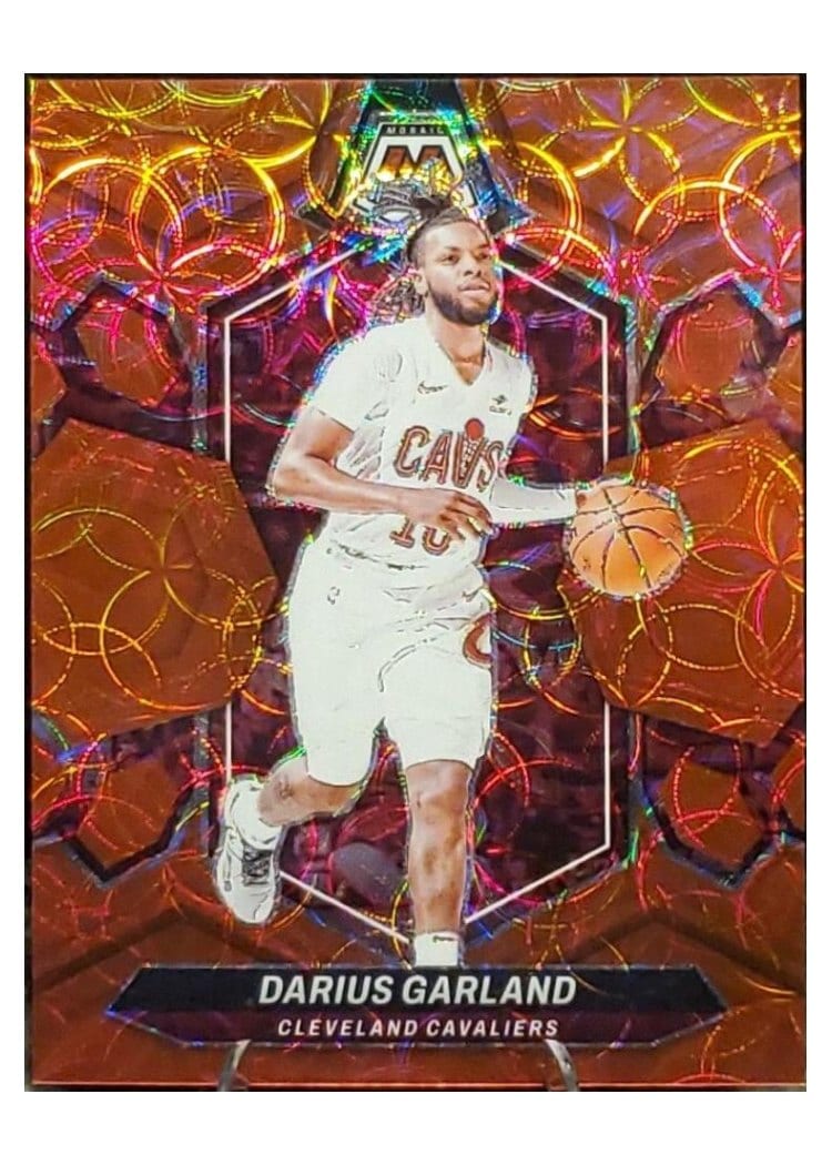 2023-24 Panini Mosaic Base Set Darius Garland #105 card