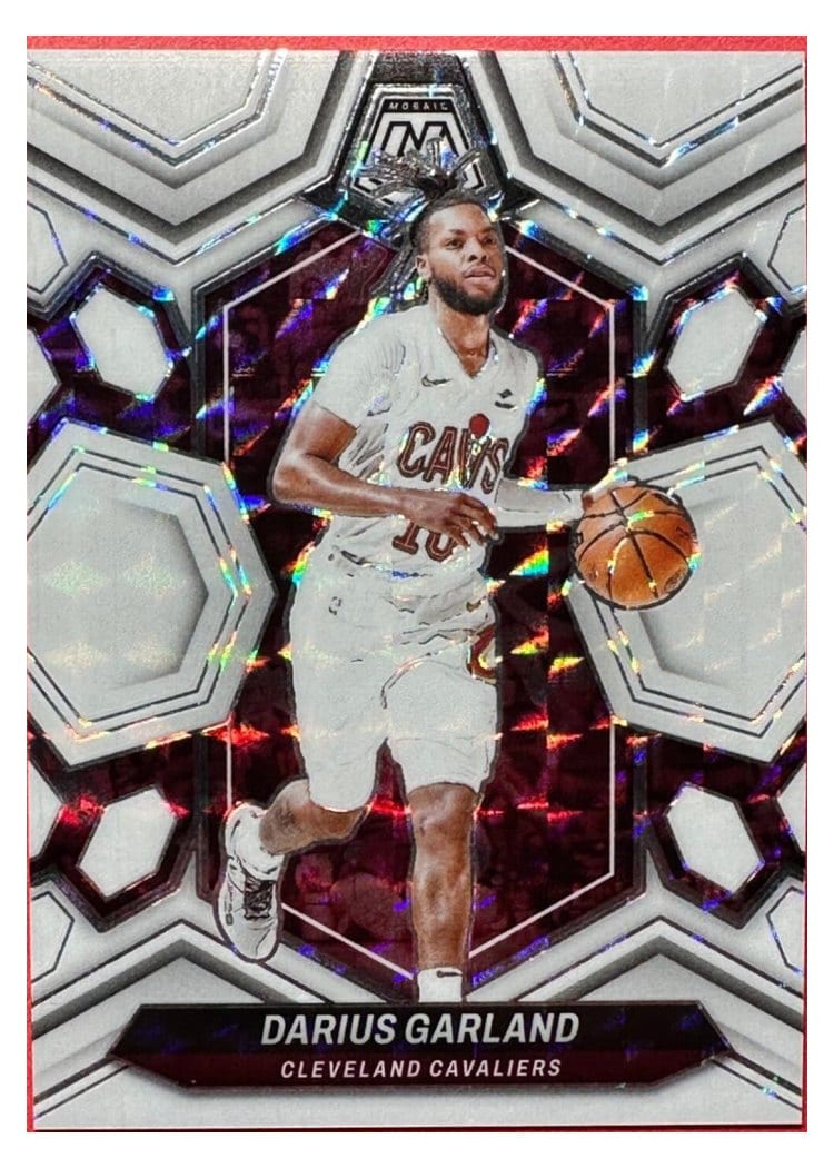 2023-24 Panini Mosaic Base Set Darius Garland #105 card