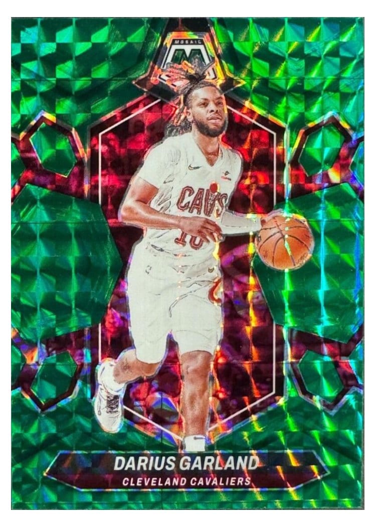 2023-24 Panini Mosaic Base Set Darius Garland #105 card