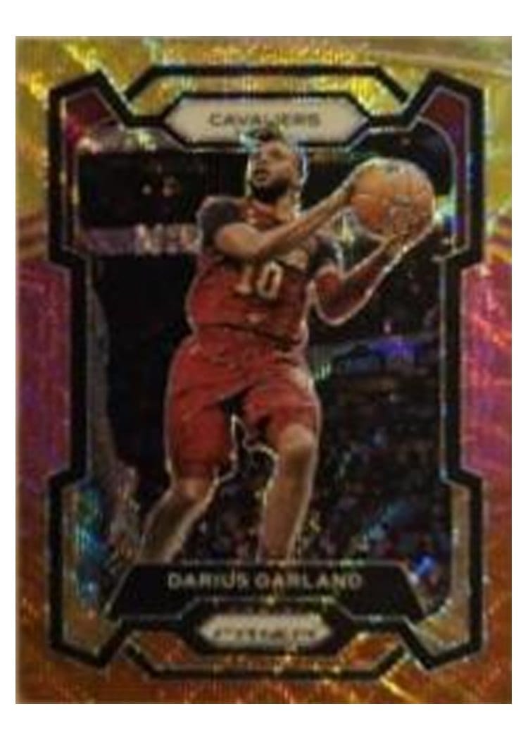 2023-24 Panini Prizm Base Set Darius Garland #81 card
