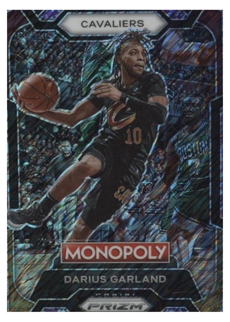 2023-24 Panini Prizm Monopoly Base Set Darius Garland #21 card