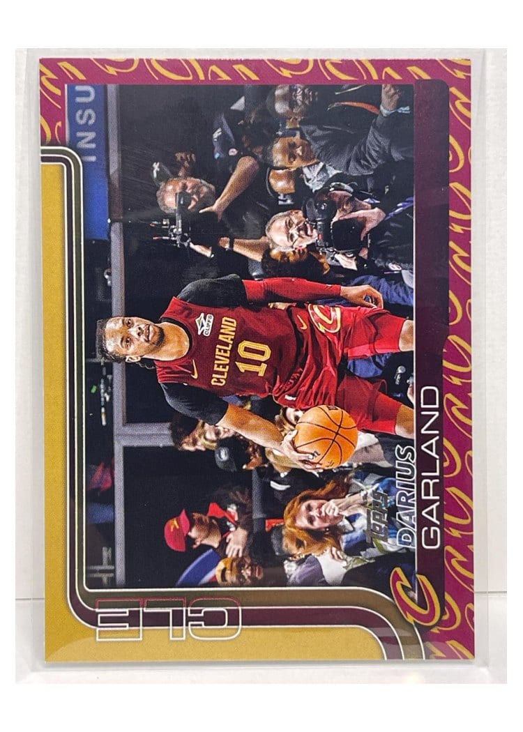 2025-26 Topps Base Set Darius Garland Team Border #81 card