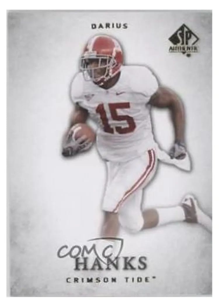 2012 SP Authentic Darius Hanks #8 card