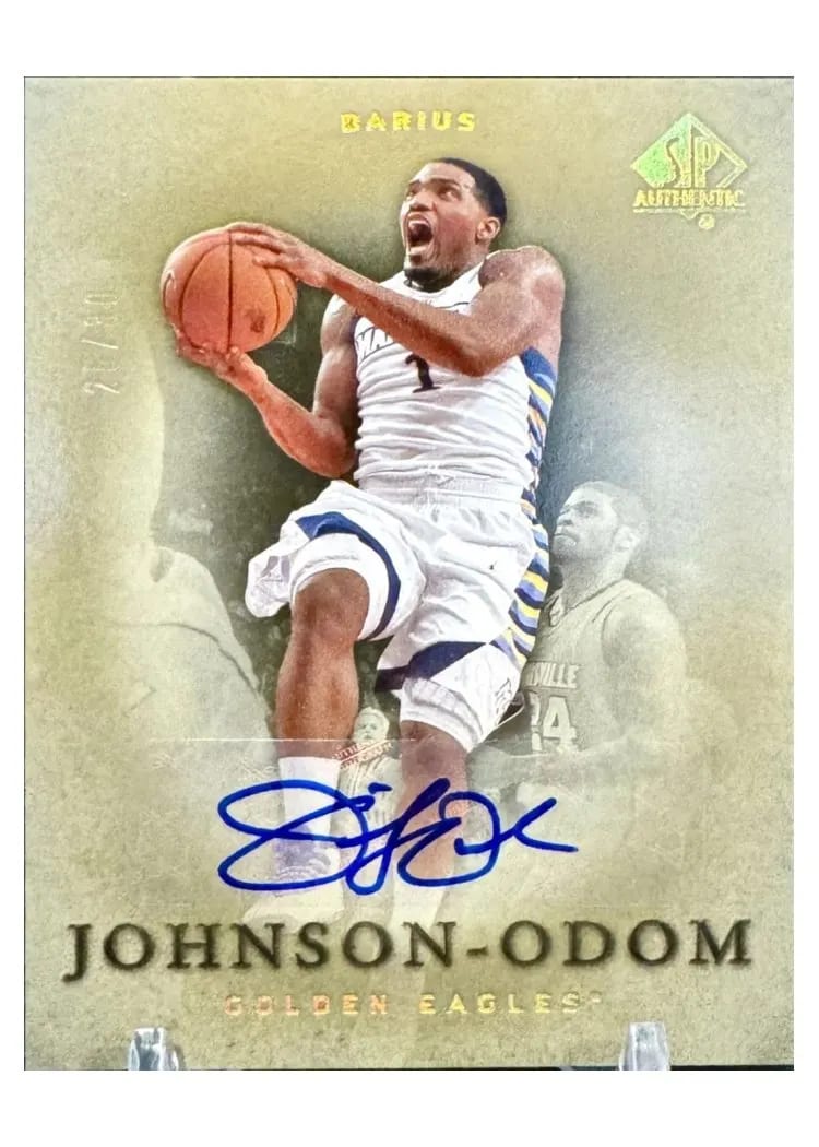2012 SP Authentic Darius Johnson-Odom #41 card