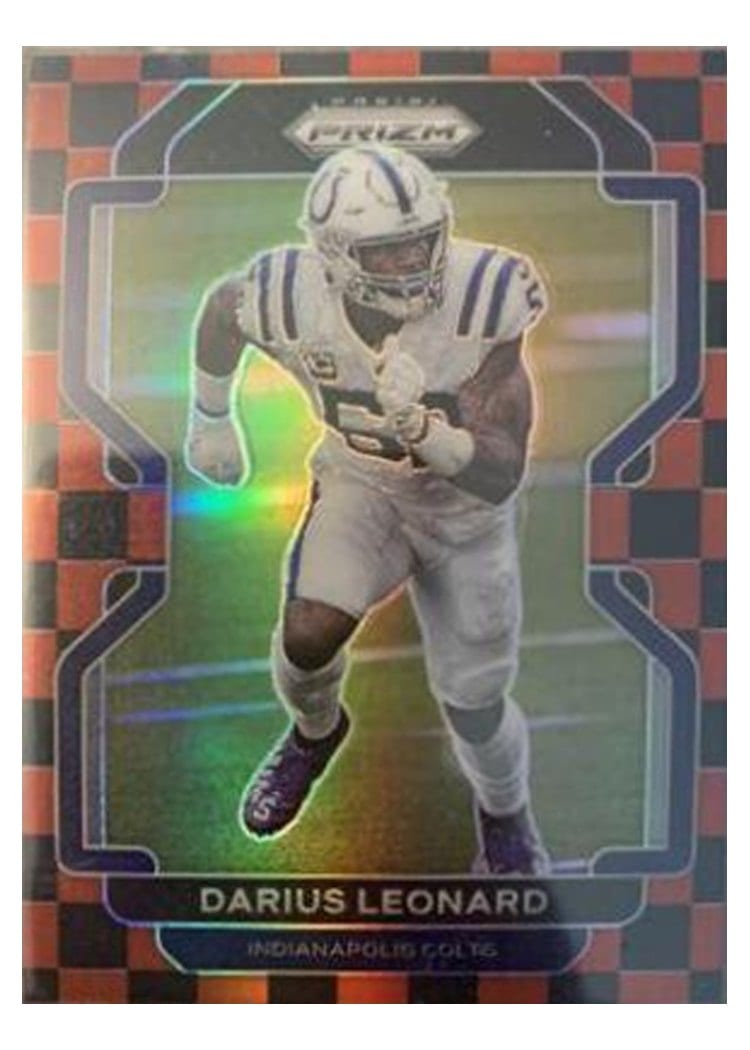 2021 Panini Prizm Base Set Darius Leonard #27 card