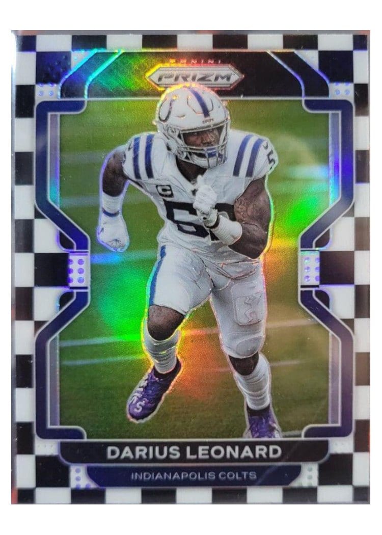 2021 Panini Prizm Base Set Darius Leonard #27 card