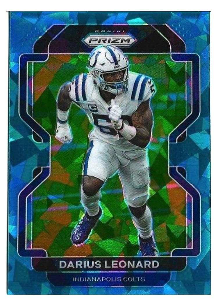 2021 Panini Prizm Base Set Darius Leonard #27 card