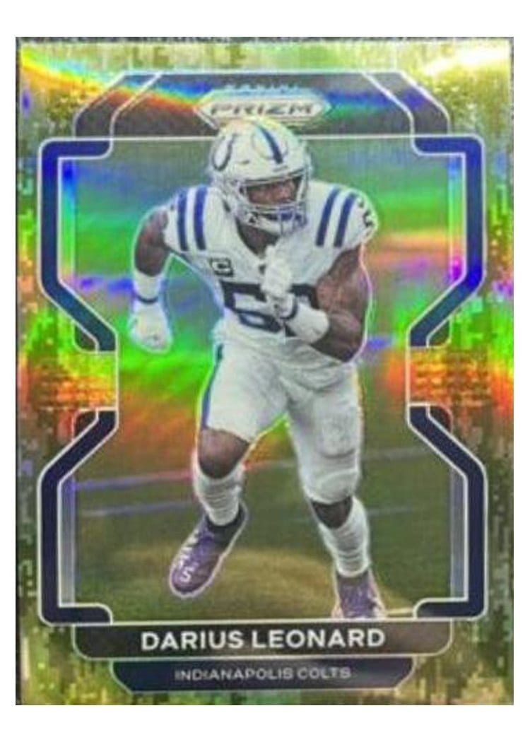2021 Panini Prizm Base Set Darius Leonard #27 card