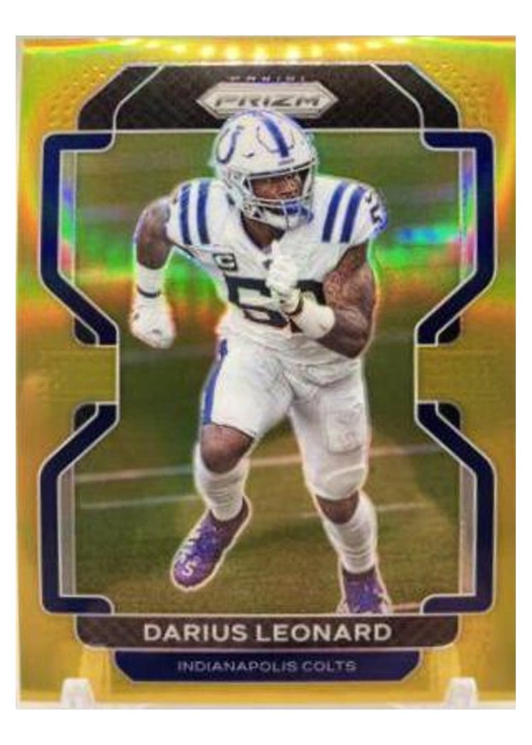 2021 Panini Prizm Base Set Darius Leonard #27 card