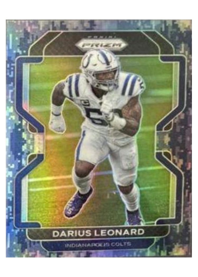2021 Panini Prizm Base Set Darius Leonard #27 card