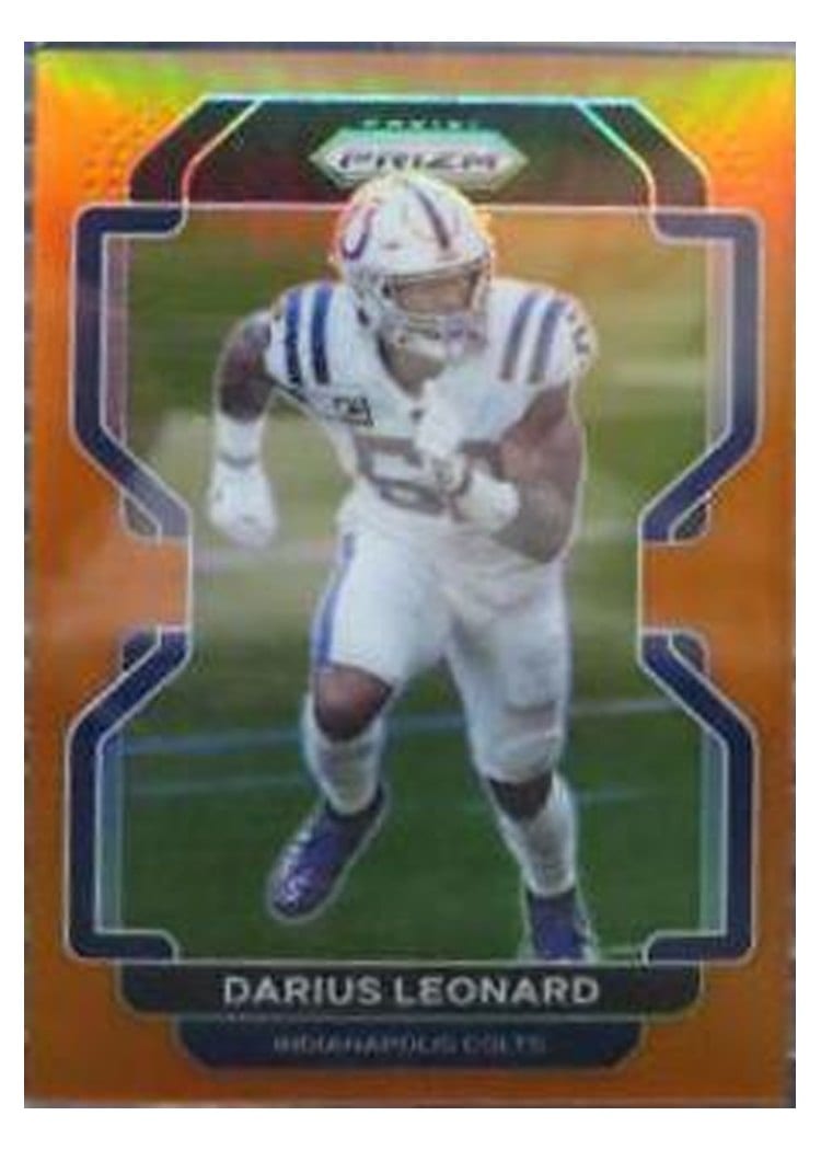 2021 Panini Prizm Base Set Darius Leonard #27 card
