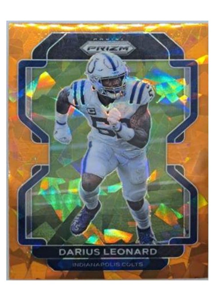 2021 Panini Prizm Base Set Darius Leonard #27 card