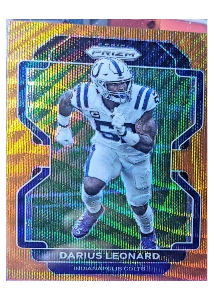 2021 Panini Prizm Base Set Darius Leonard #27 card