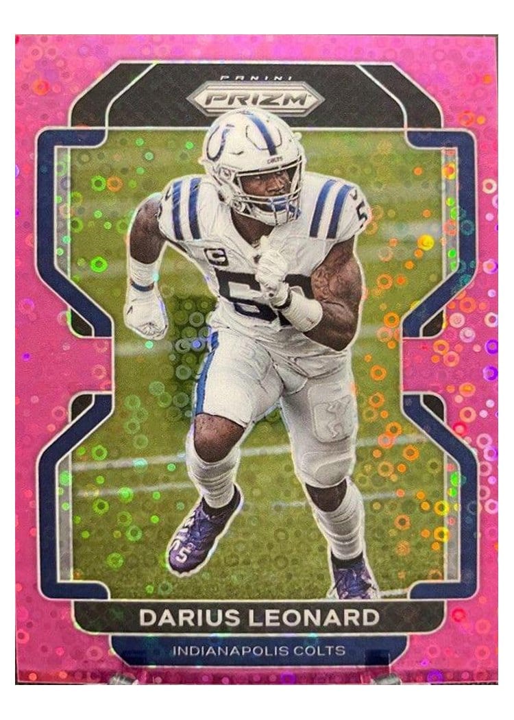 2021 Panini Prizm Base Set Darius Leonard #27 card