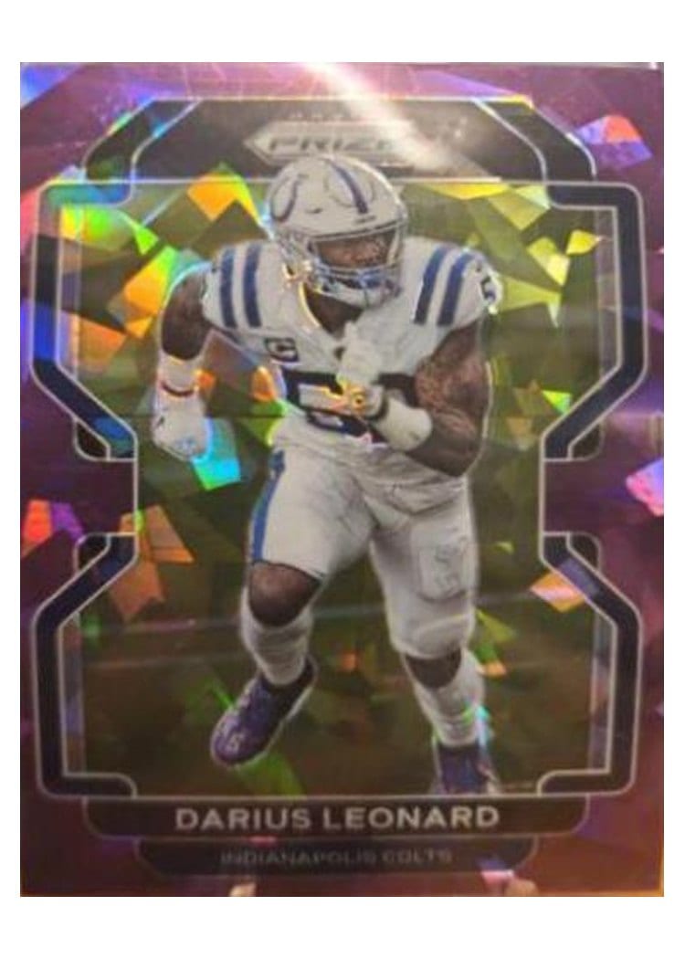 2021 Panini Prizm Base Set Darius Leonard #27 card