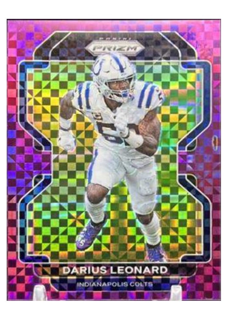 2021 Panini Prizm Base Set Darius Leonard #27 card