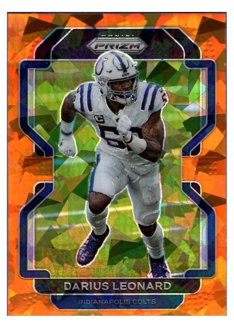 2021 Panini Prizm Base Set Darius Leonard #27 card