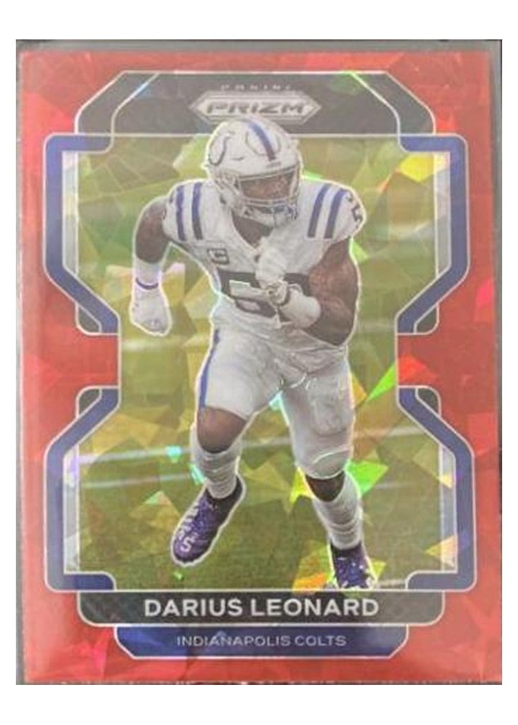 2021 Panini Prizm Base Set Darius Leonard #27 card