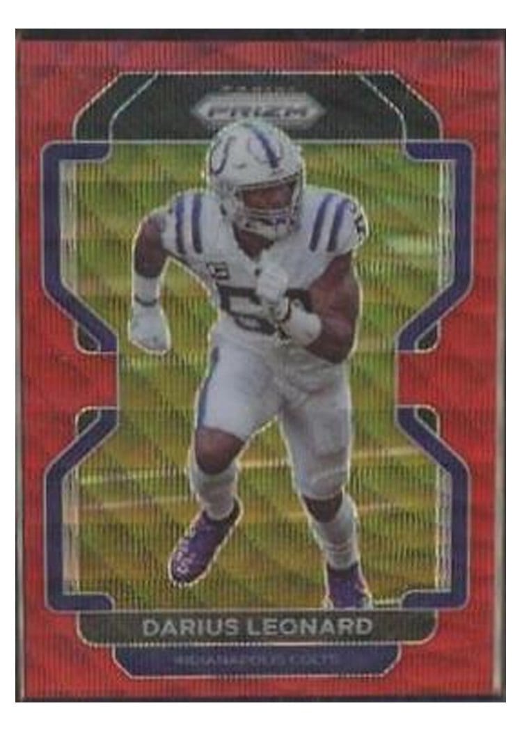 2021 Panini Prizm Base Set Darius Leonard #27 card
