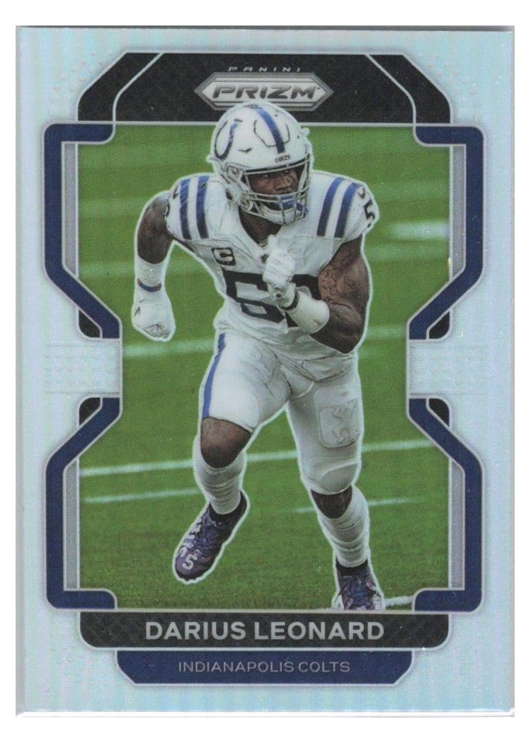 2021 Panini Prizm Base Set Darius Leonard #27 card