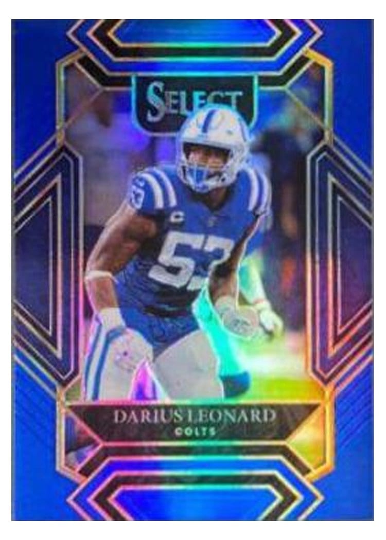 2021 Panini Select Base Set Darius Leonard #216 card