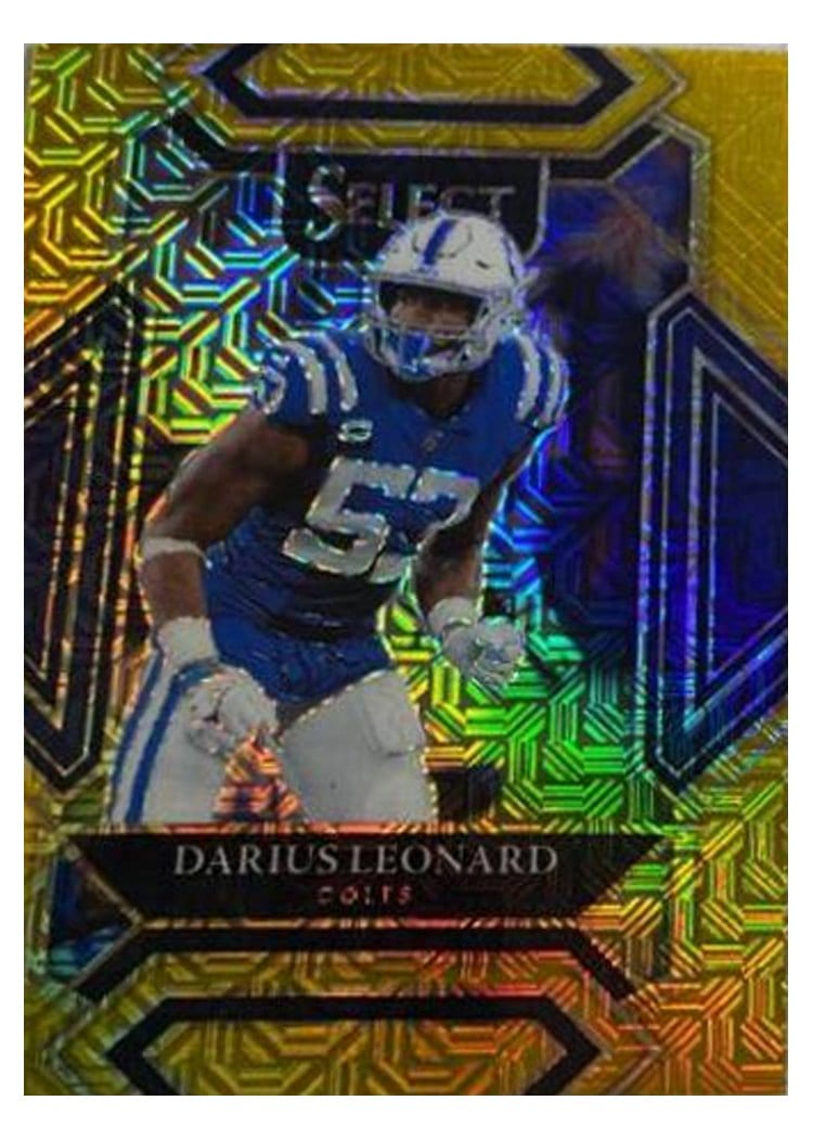 2021 Panini Select Base Set Darius Leonard #216 card