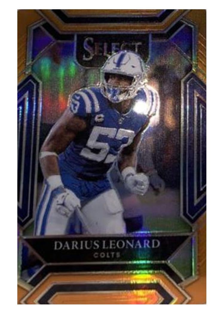 2021 Panini Select Base Set Darius Leonard #216 card