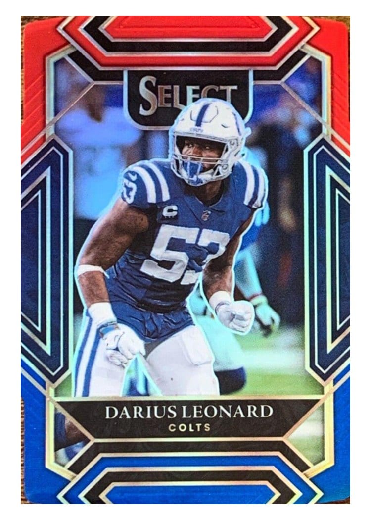 2021 Panini Select Base Set Darius Leonard #216 card
