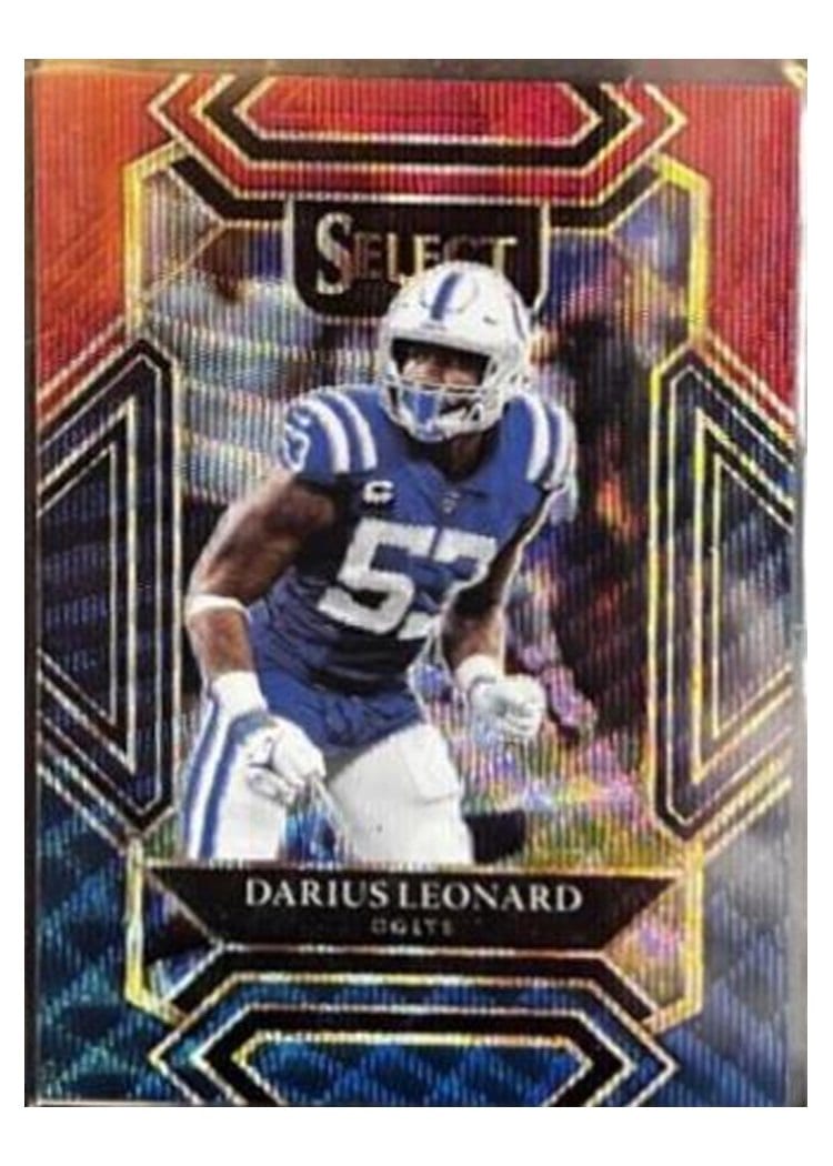 2021 Panini Select Base Set Darius Leonard #216 card