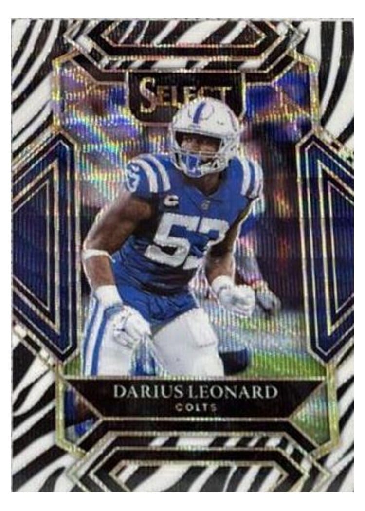 2021 Panini Select Base Set Darius Leonard #216 card