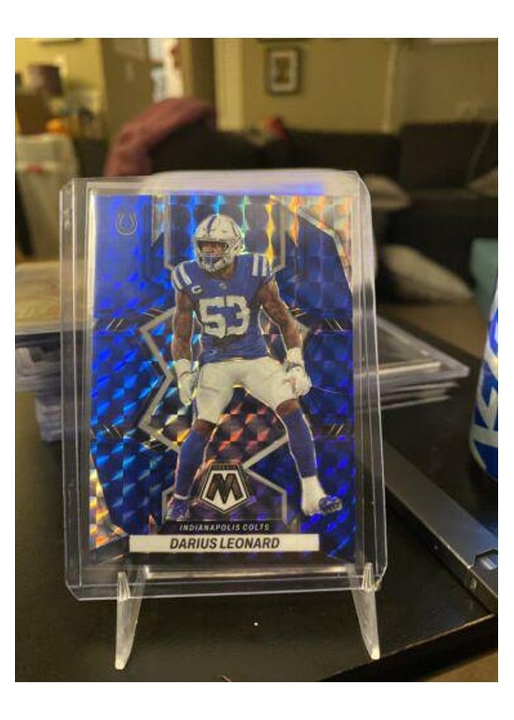 2022 Panini Mosaic Base Set Darius Leonard #86 card