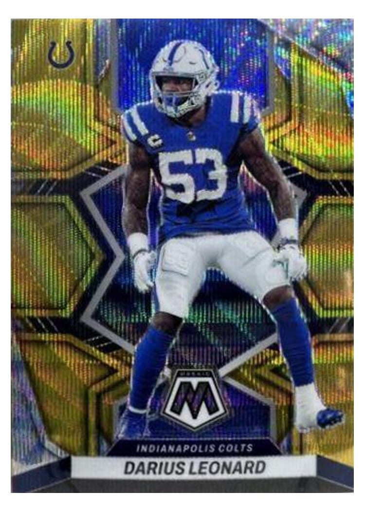 2022 Panini Mosaic Base Set Darius Leonard #86 card