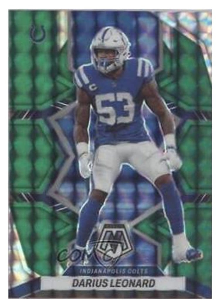 2022 Panini Mosaic Base Set Darius Leonard #86 card