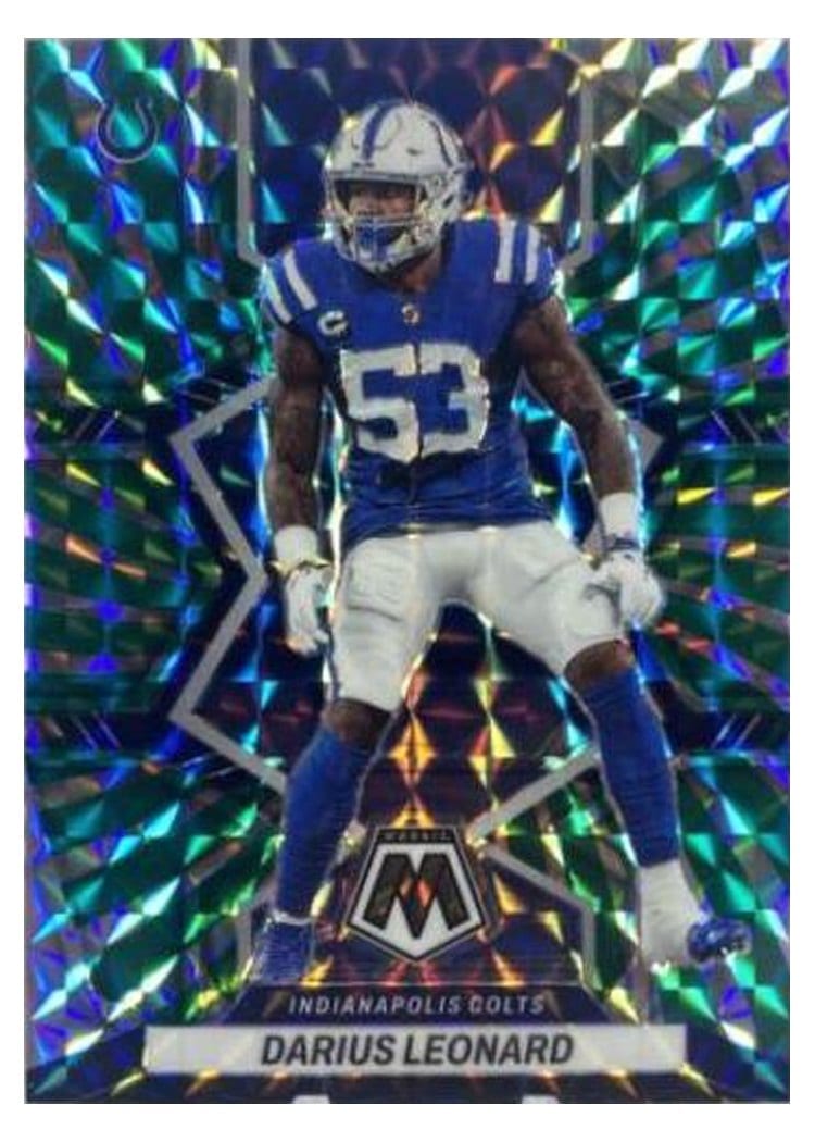 2022 Panini Mosaic Base Set Darius Leonard #86 card