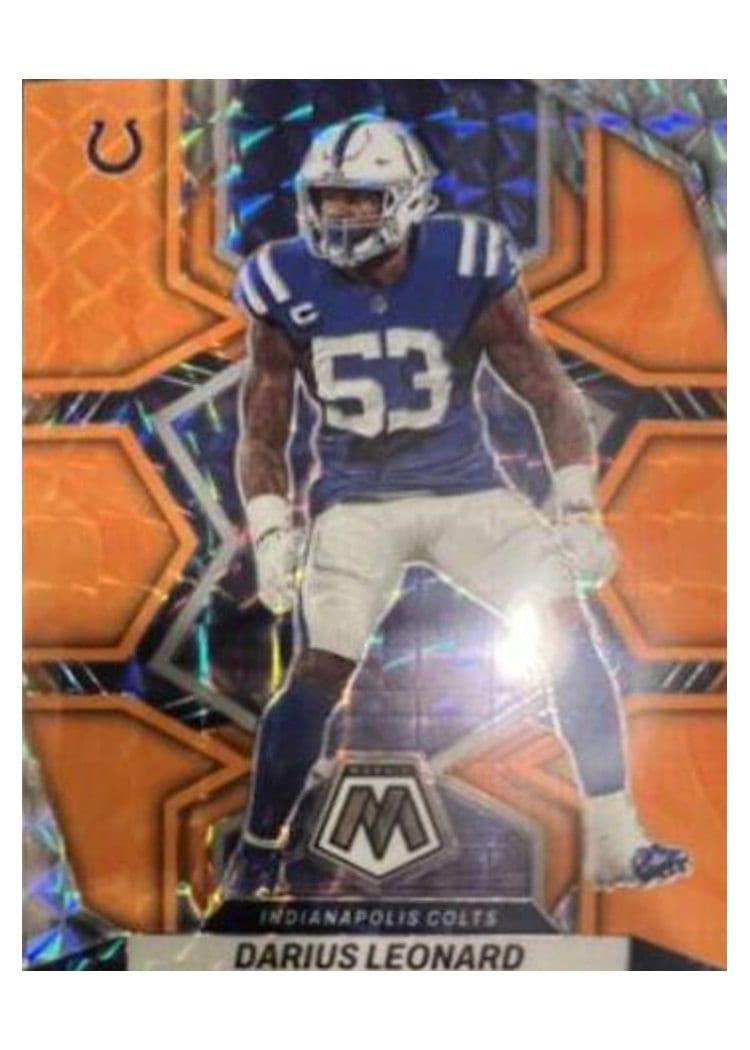 2022 Panini Mosaic Base Set Darius Leonard #86 card