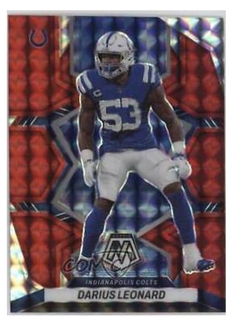 2022 Panini Mosaic Base Set Darius Leonard #86 card