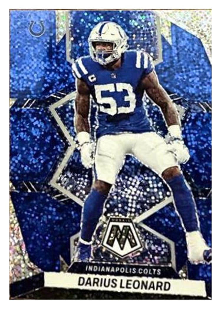 2022 Panini Mosaic Base Set Darius Leonard #86 card