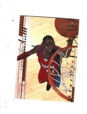 2000-01 Upper Deck Base Set Darius Miles #205 card