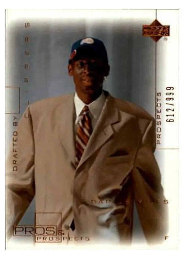 2000 Upper Deck Pros & Prospects Darius Miles #93 card