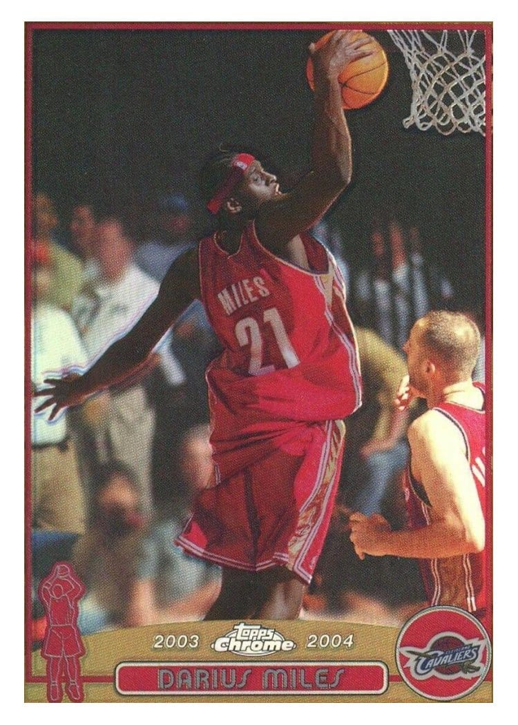 2003 Topps Chrome Darius Miles #26 card